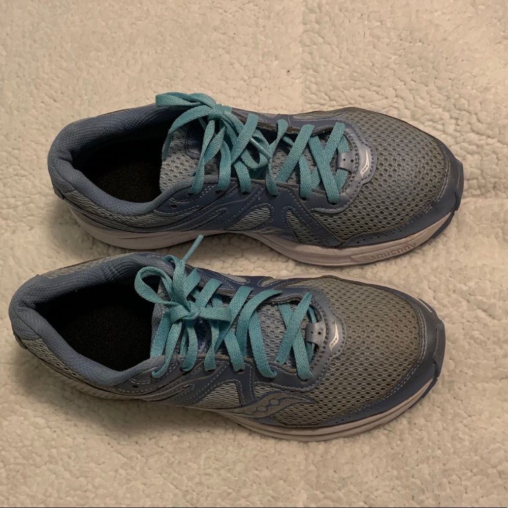 Sacony Cohesion Light Blue Tennis Shoes